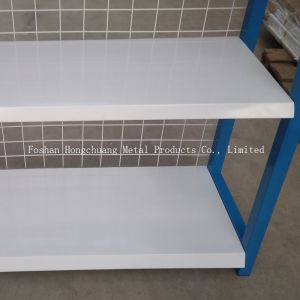 Modernization Style H850mm Car Accessories Display Rack With Blue