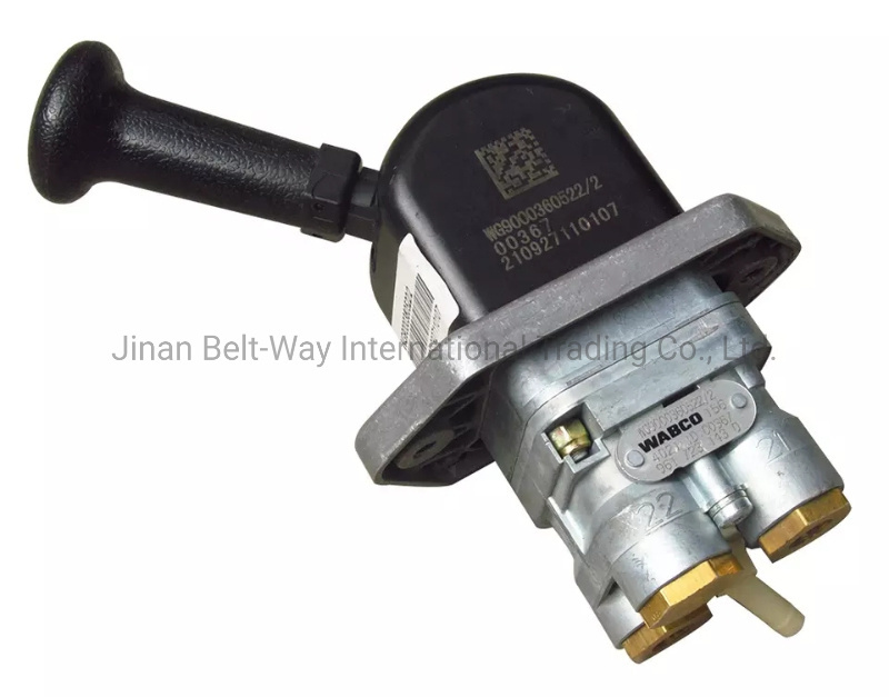 Sinotruk HOWO Truck Spare Parts Wabco Hand Parking Brake Valve Wg9000360522