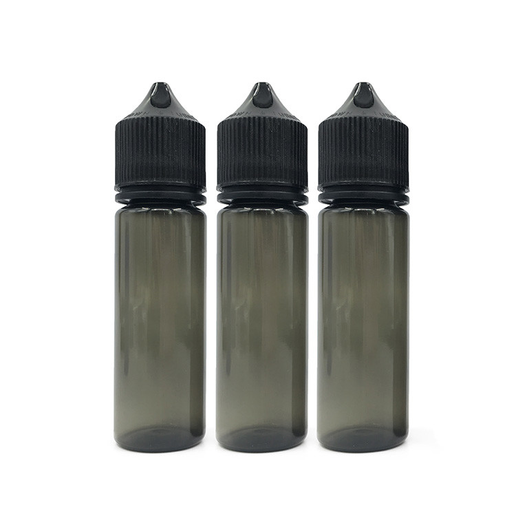 Capacity PET Custom Printed E liquid bottles Round Childproof
