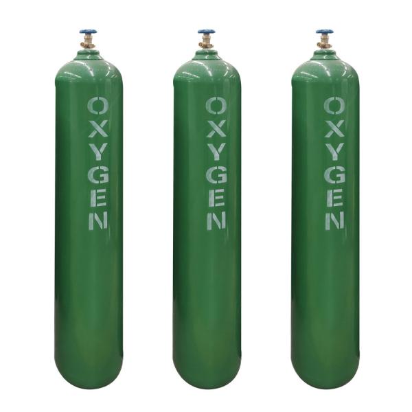 Quality 48KG 50L Oxygen/Co2/N2/Argon/Helium Gas Cylinders for sale
