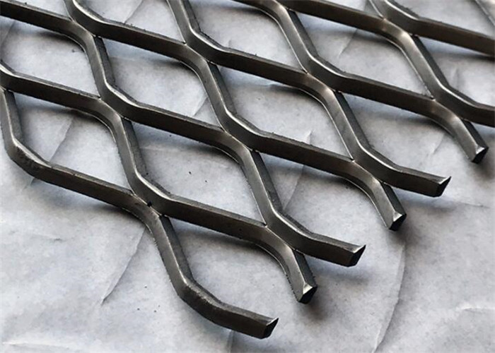 Security Iso 9001 Galvanized 0.3mm Expanded Metal Wire Mesh Sheet Diamond