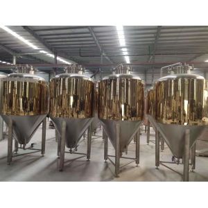 China 500L Customized Conical Fermentation Tank For Microbrewery / Brewpub on sale