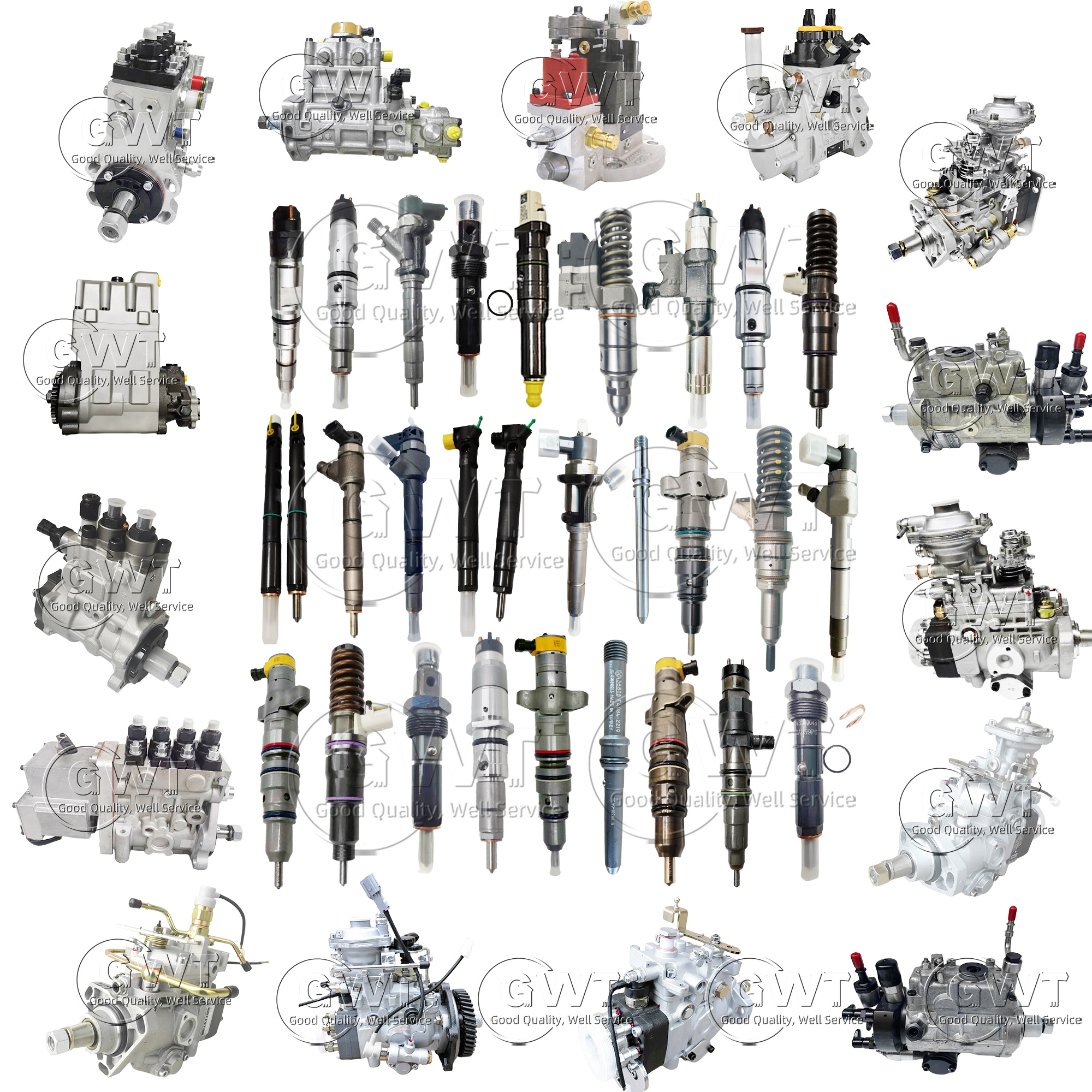 Common Rail DELPHI Diesel Fuel Injectors 03P130277 28231462