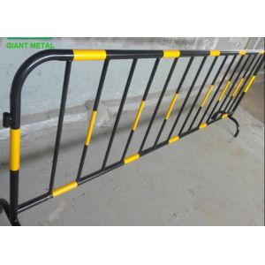 China ISO9001 Heavy Duty 1.1x2.1m Crowd Barrier Fencing on sale