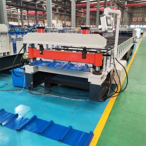 Ibr Trapezoidal Wall Sheet Roll Forming Machine PLC Controlling