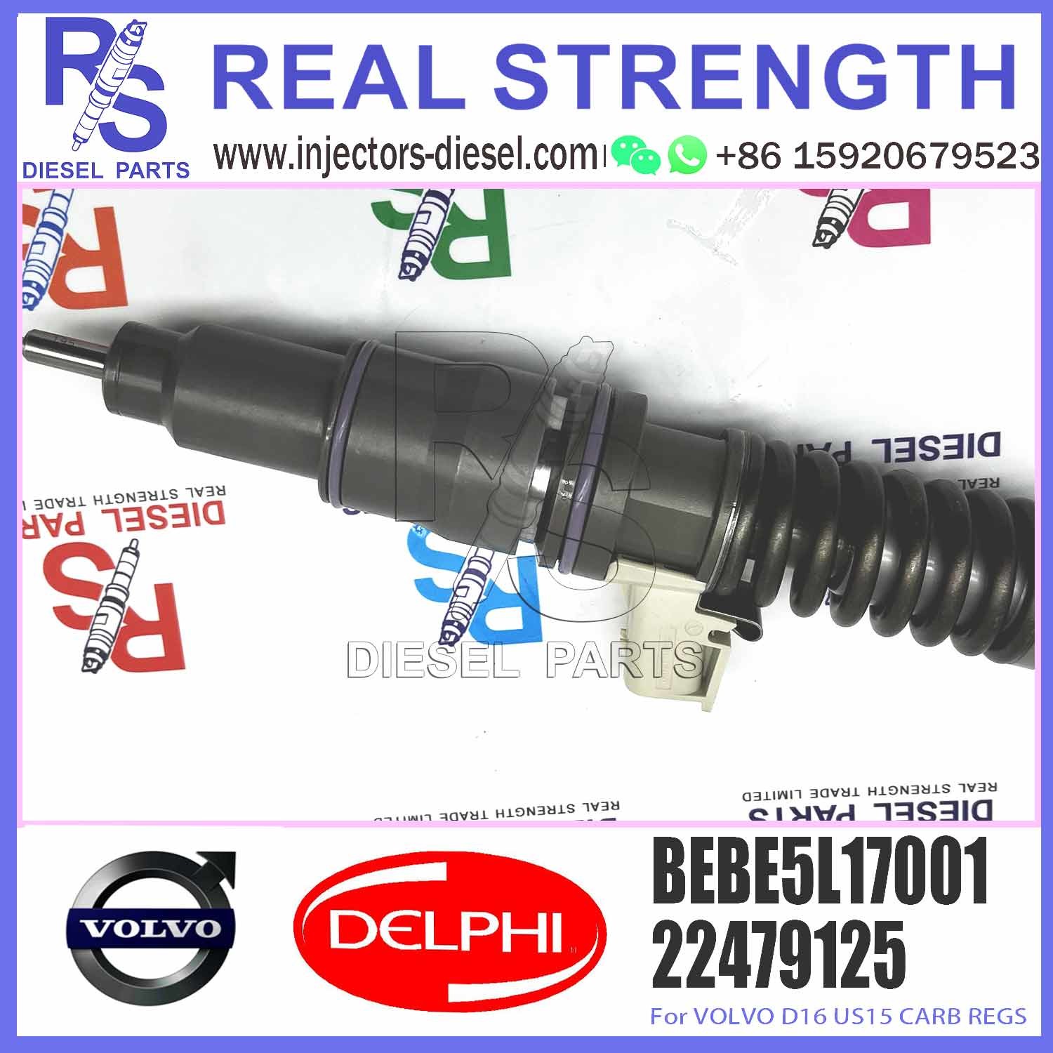 22479125 Diesel Fuel Injector For VOL/VO Truck 85020431 85020430 BEBE5L17001