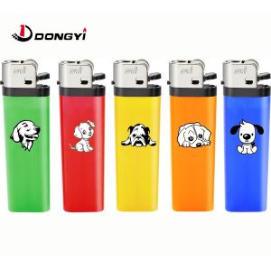 Customized Request Classic Disposable Flint Cigarette Lighter with Customized