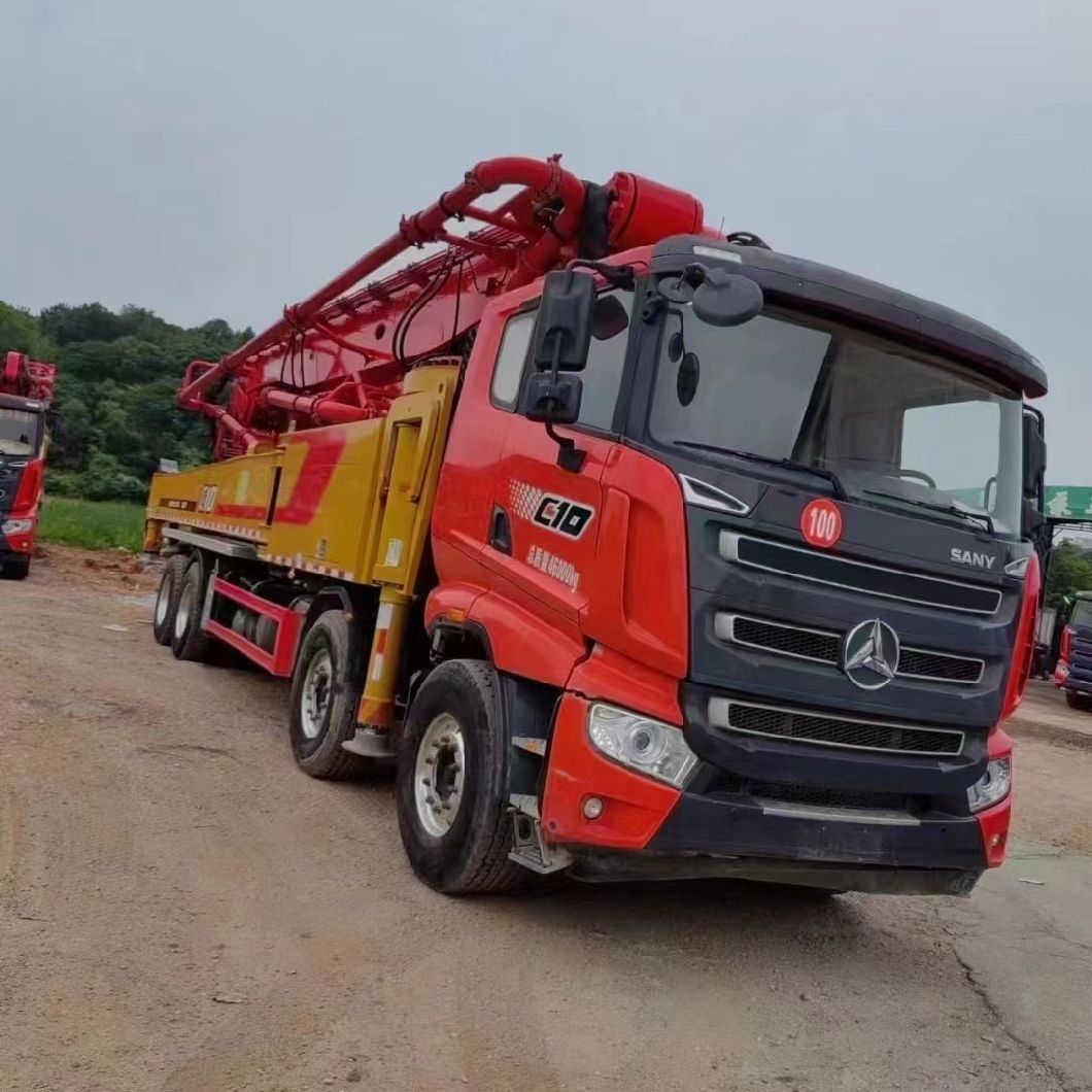 2021 Top Quality 60m Concrete Pump Beton Pump Concrete Mixer Construction Machine