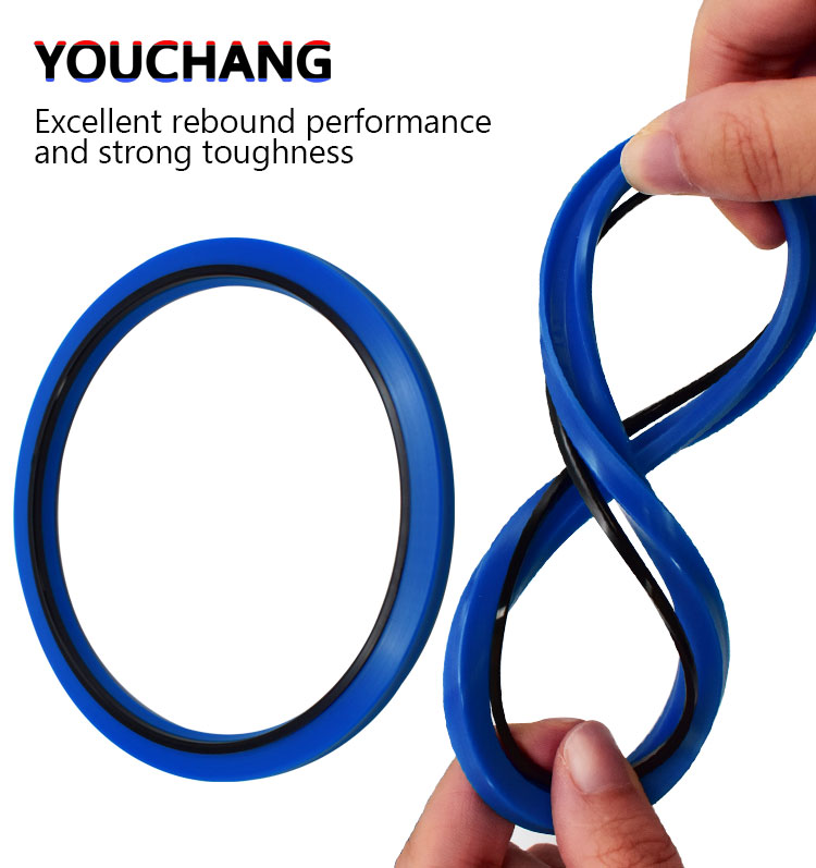 HBS HBY Buffer Seal Blue Hydraulic Seal HBY 65 X 80.5 X 6MM Hydraulic Cylinder Buffer Seal