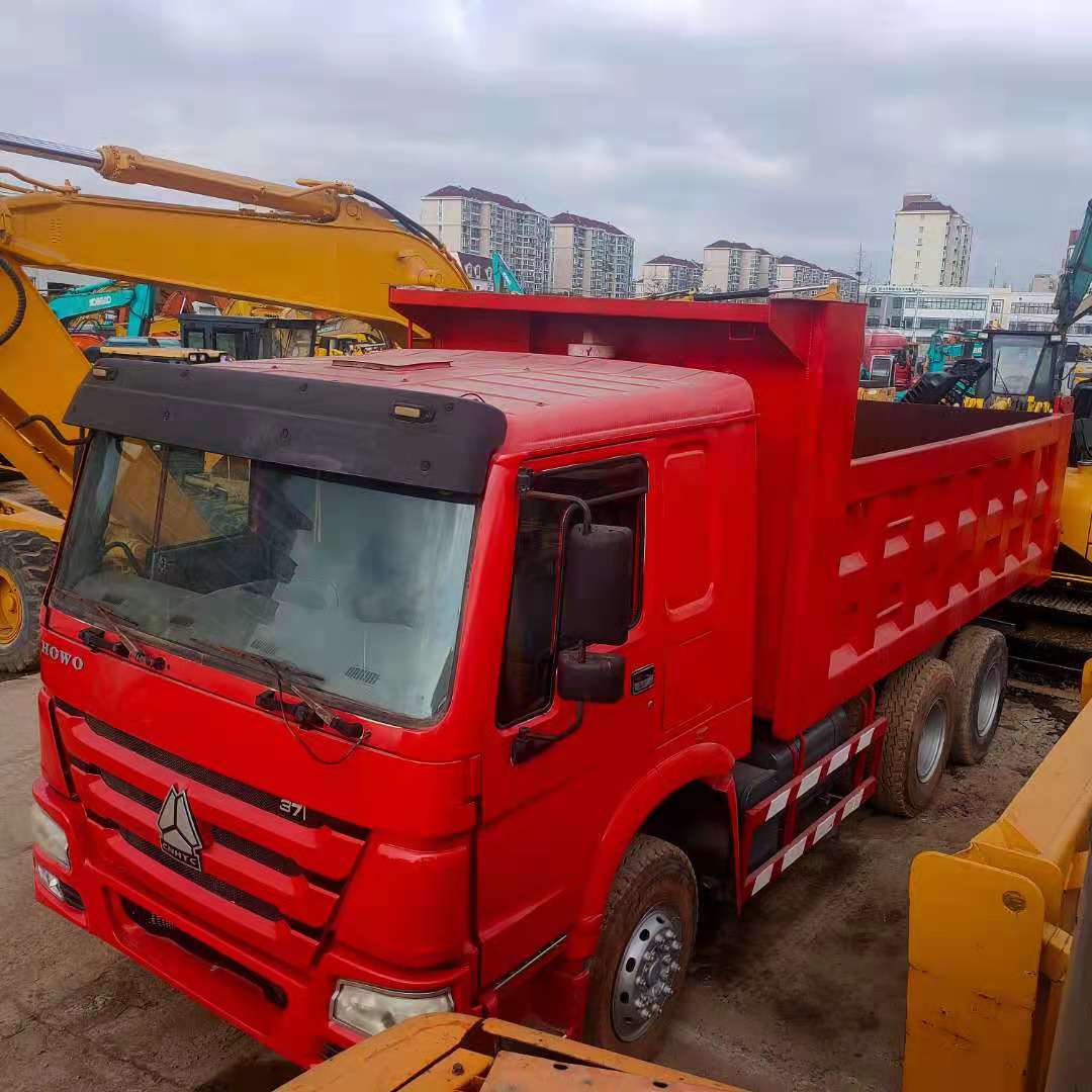 Refurbished Howo 371HP 6x4 Dump Truck Euro 3 40T Capacity SINOTRUK Diesel Engine