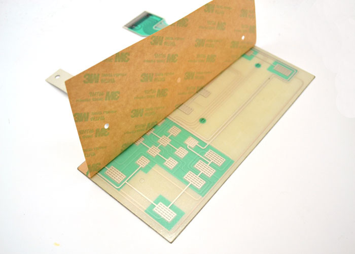 Custom Flat Membrane Keyboard For Microwave Oven With Shielding Layer Inside