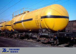  63 Ton Liquid Caustic Soda Railway Tanker Wagons For NaOH Liquid Alkali Manufactures