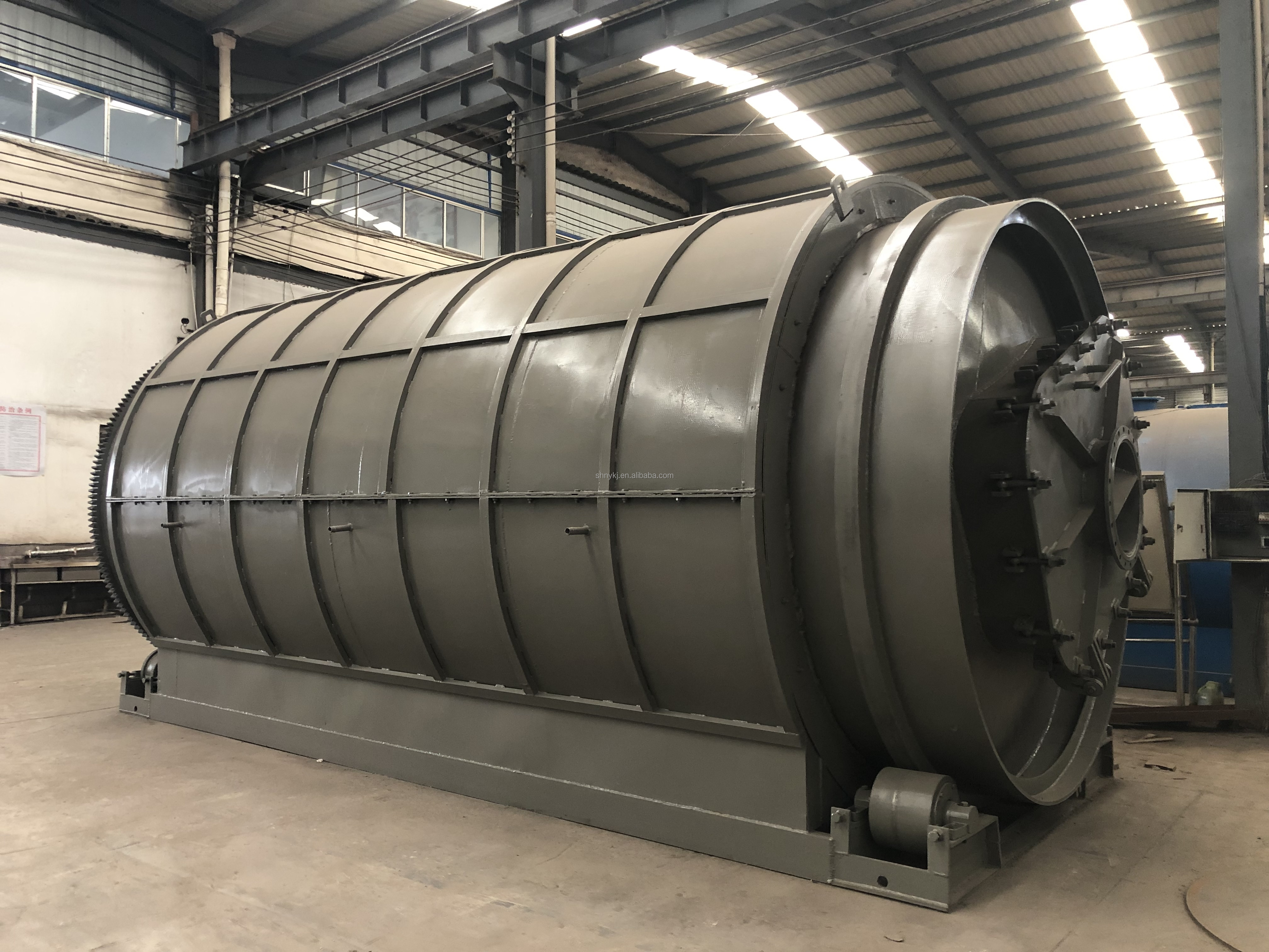 Direct Heating Method Tires to Furnace Oil Machine for Sustainable Production Process