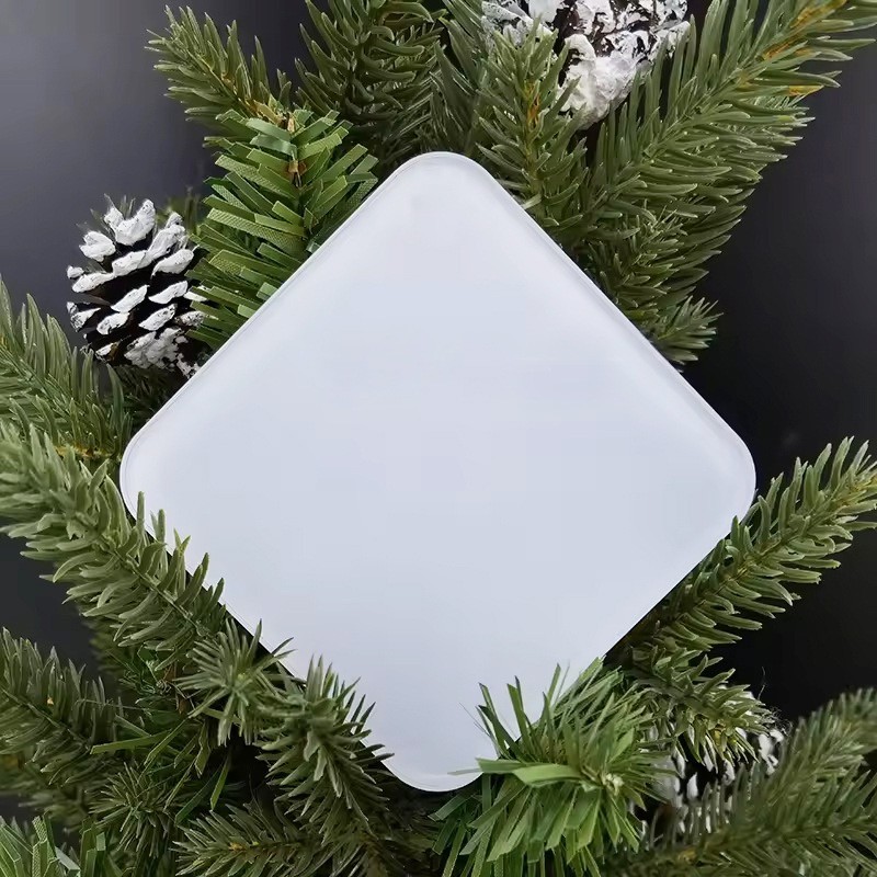 Custom Made Personalized Acrylic Coasters For Sublimation Printing