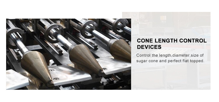 107 Plates Ice Cream Cone Baking Machine Stainless Steel Cone Maker