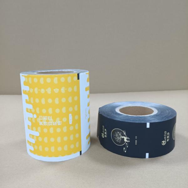 Custom Printed Color Printing Packaging Film For Coffee / Pet Food Bags ECO