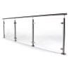 Buy cheap V2A / V4A Stainless Steel Railing Balusters , Commercial Glass Balcony Railing from wholesalers