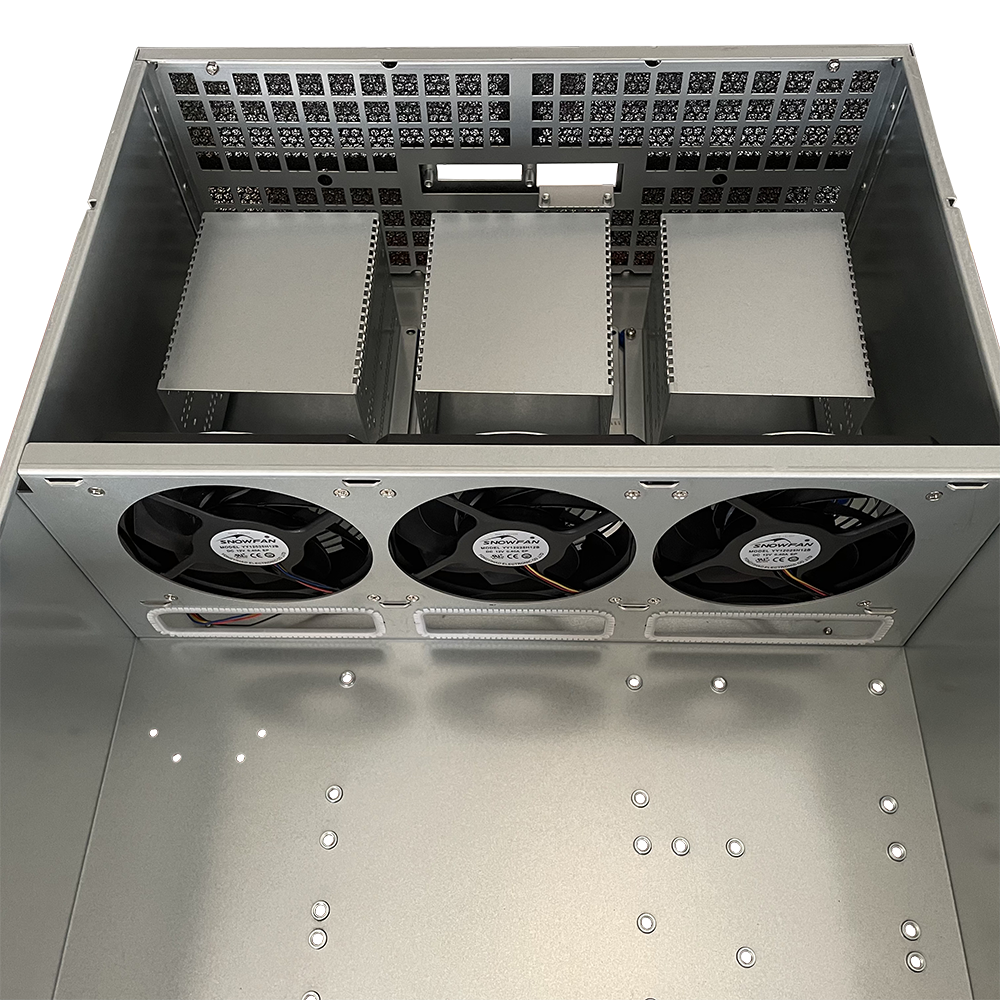 Server Rack Computer Case Electronic Distribution Box Aluminum Metal Shell