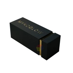 Biodegradable Rigid Cardboard Cosmetic Packaging Boxes With Foam Insert