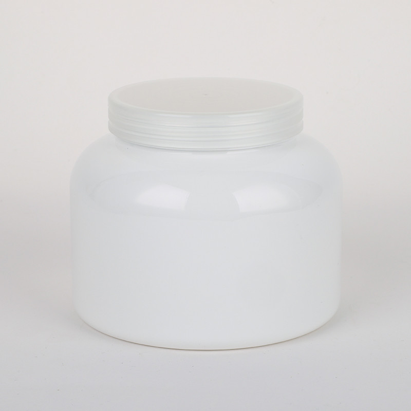 PE Collar Milk Powder Jar 400g 800g 1kg PET Bottle Plastic Jar Container With Screw Cap