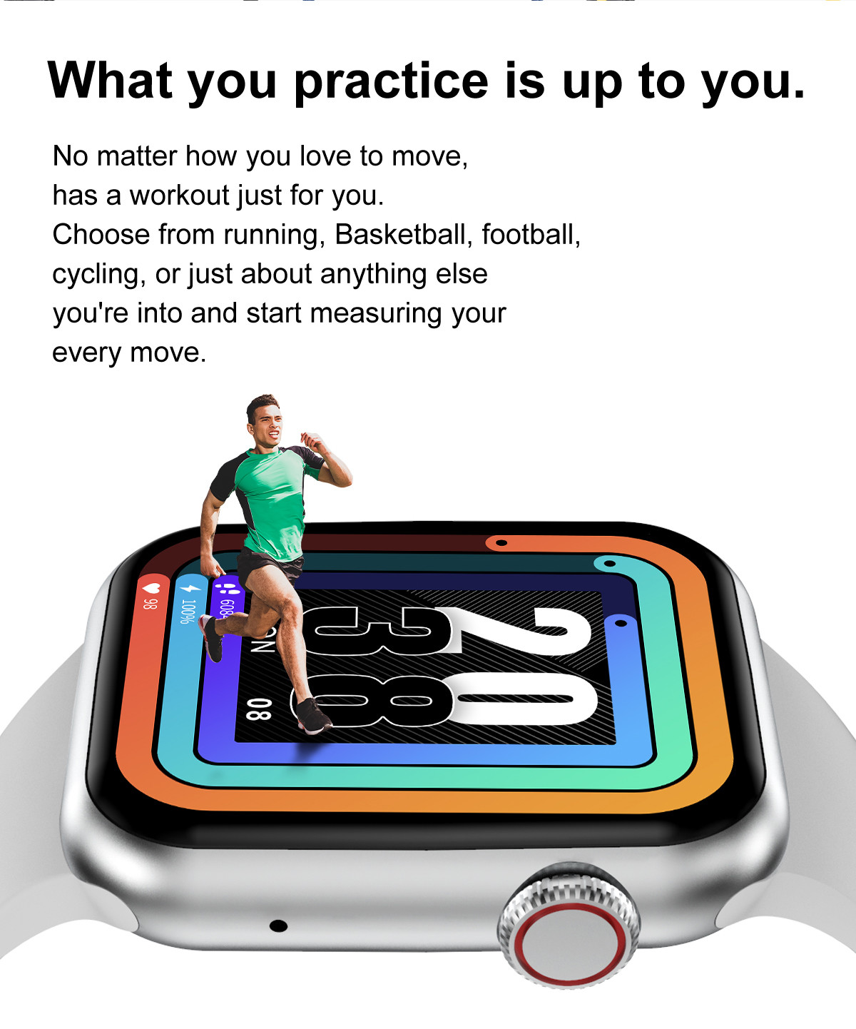 DT100 SMART WATCH 6 SERIES CALL IP68 WATERPROOF WOMEN MEN SMARTWATCH ECG HEART RATE BLOOD PRESSURE
