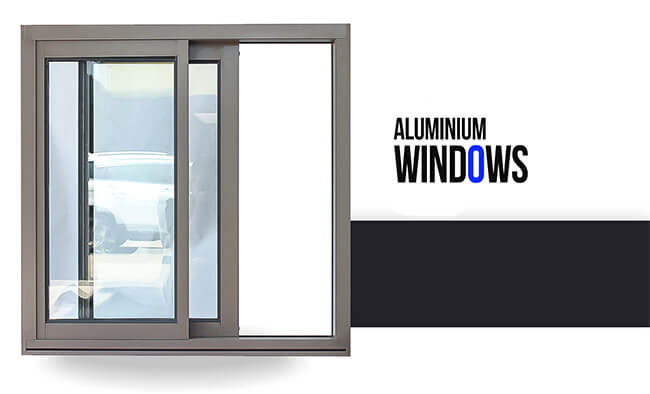aluminum sliding window