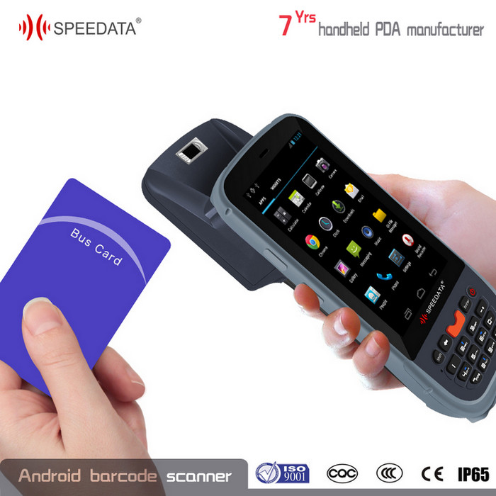 Hand Held Digital Fingerprint Scanner GPRS With Quad Core 1.3 Ghz