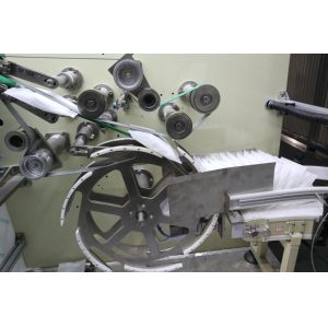 Automatic stacker 350PPM Ultra Thin Core Period Pad Making Machine