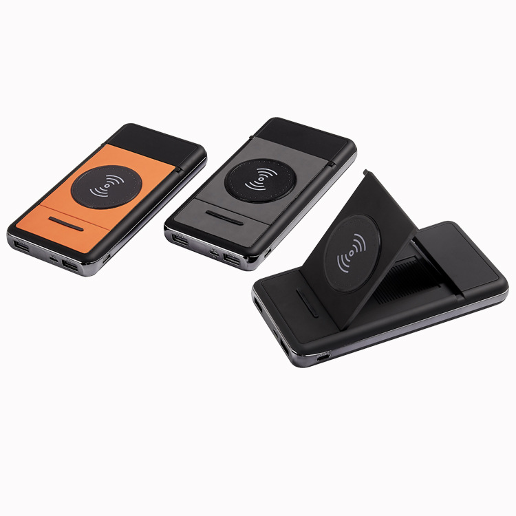 Qi Wireless UN38.3 5V2A Phone Holder Power Bank 10000mAh
