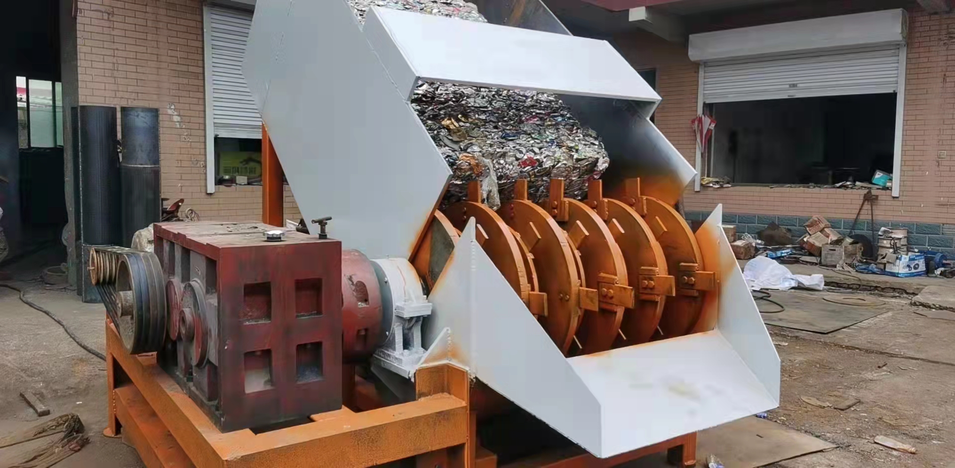 2022 Bale Breaking Machine Unpacking Equipment in Standard Size for White Market