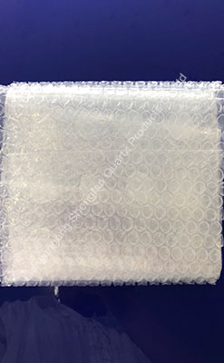 JGS1 Optical Quartz Disc Clear Glass Plates Fused Silica Quartz Disc 0.5 Mm