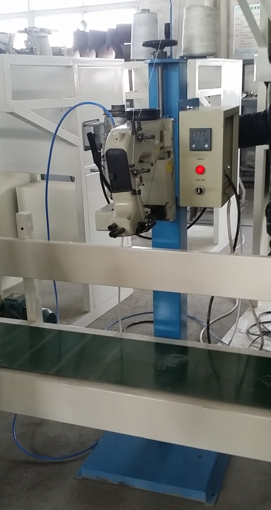 1000bags/Hour 3KW Corn Seeds Paper Bag Closing Machine