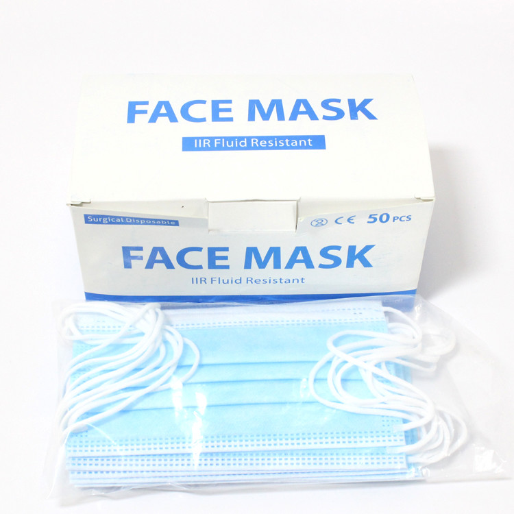 CMYK Recycled KN95 Face Mask Corrugated Paper Box