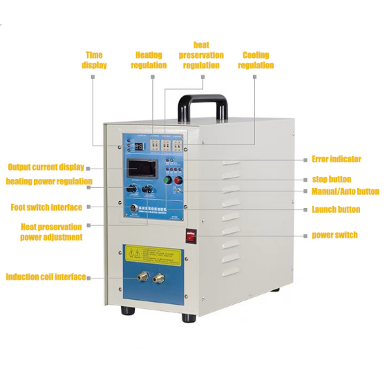 High Frequency Hardening Quenching Induction Heating Machine