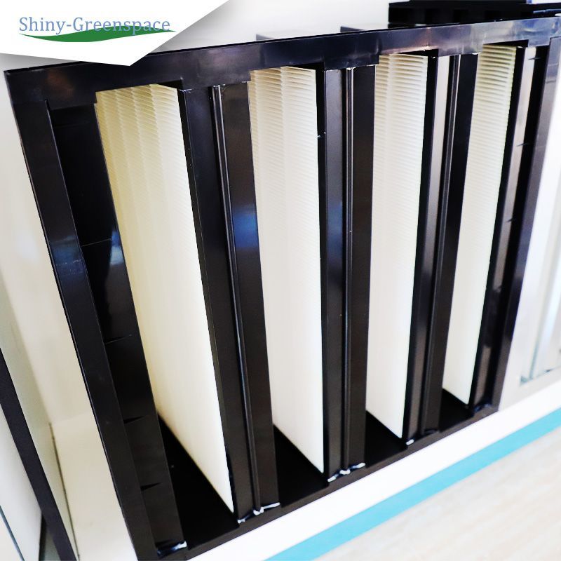Nylon Mesh F9 HEPA Filter Ventilation Filter With 220 Initial Resistance