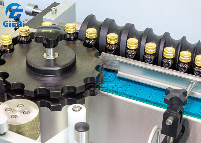 Lyophilized Powder Bottle Labeling Machine 10-20ml Glass Vaccine Automatic Bottle Labeler