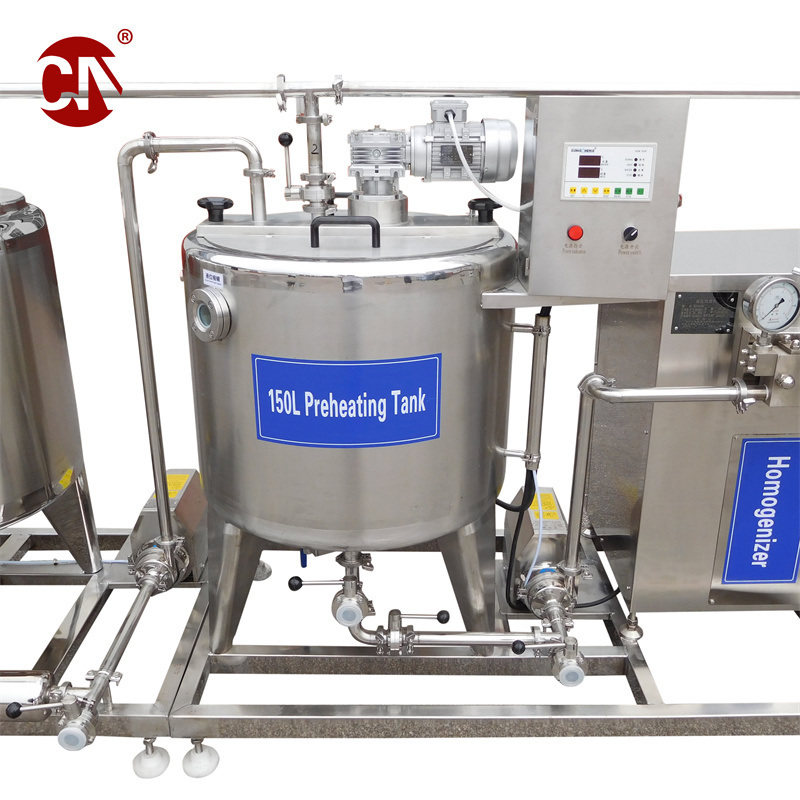 Ice Cream Pasteurizer Equipment Price for Sale, Economical Type Milk Pasteurizer Machine