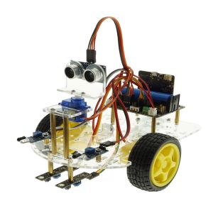 Nano V3.0 Arduino Based Robot Intelligent Bluetooth Tracking / Obstacle
