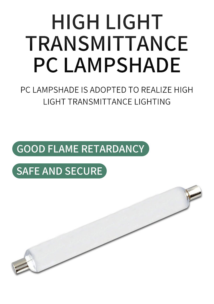 Led S19 tube 6W 8W led S19 private model S19 mirror front lamp leds19 tube