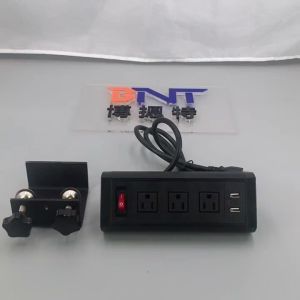  Intelligent office desktop clamp socket with custom made clamp Manufactures