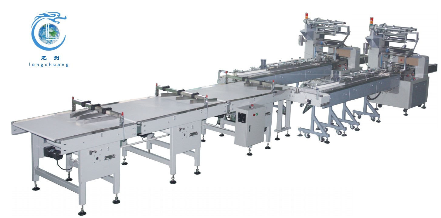 Food Bread Cookies Automated Packaging Line Instant Noodles Packaging Machine