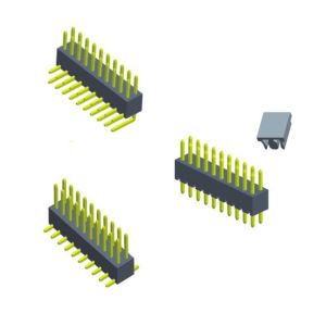 2.54mm Pin Header Dual Row Straight Right Angle