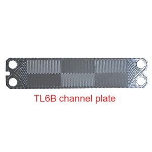 TL6B TL10P Heat Exchanger Channel Plate For Heat Exchanger Sealing