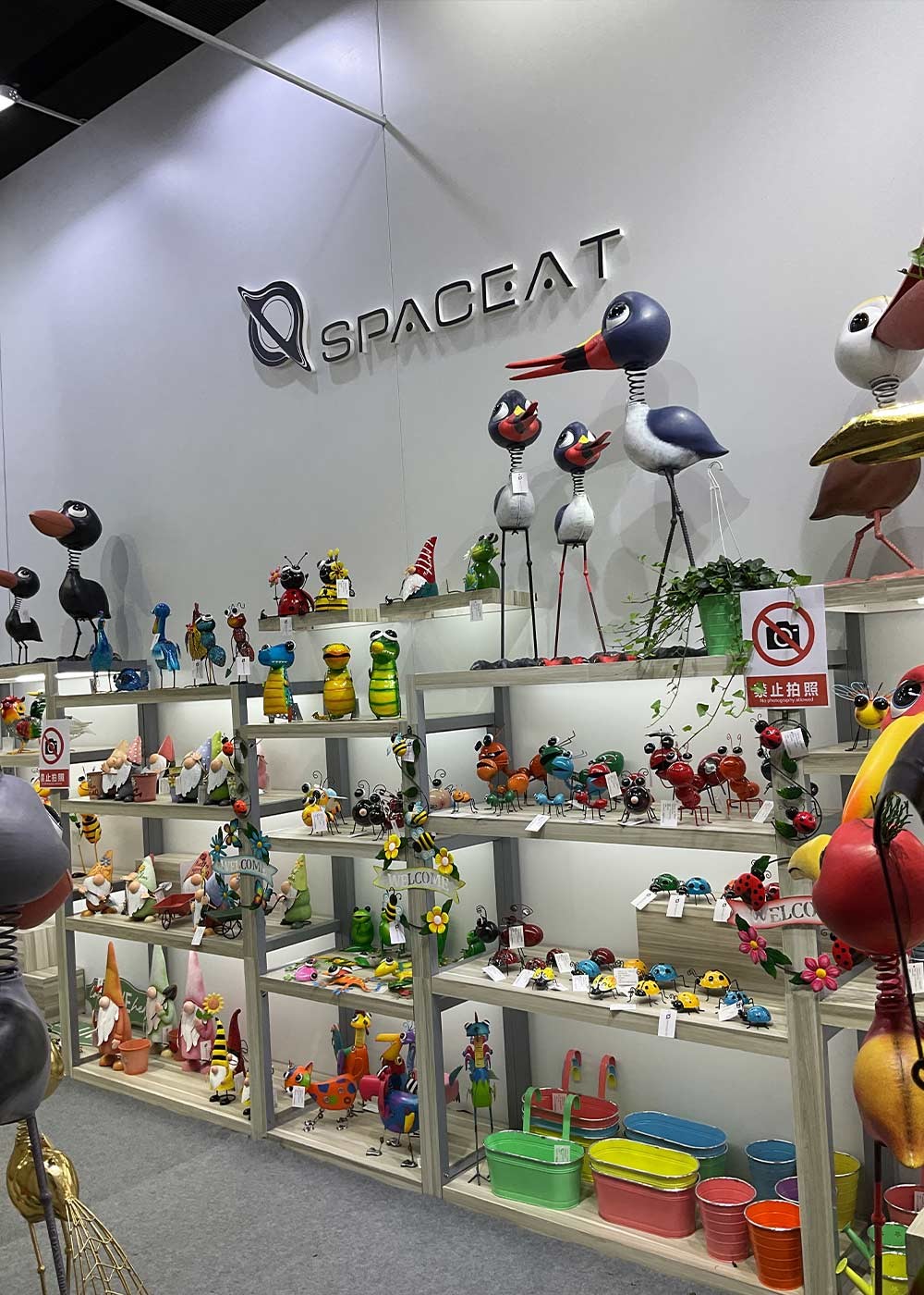 Garden Ornaments Style Metal Garden Ornaments Environmental Protection Trucks OEM