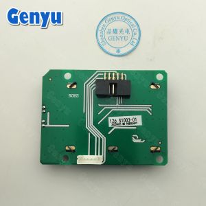 5.0V Operating Voltage Custom Segment Display for Solar Inverter HTN LCD Blue