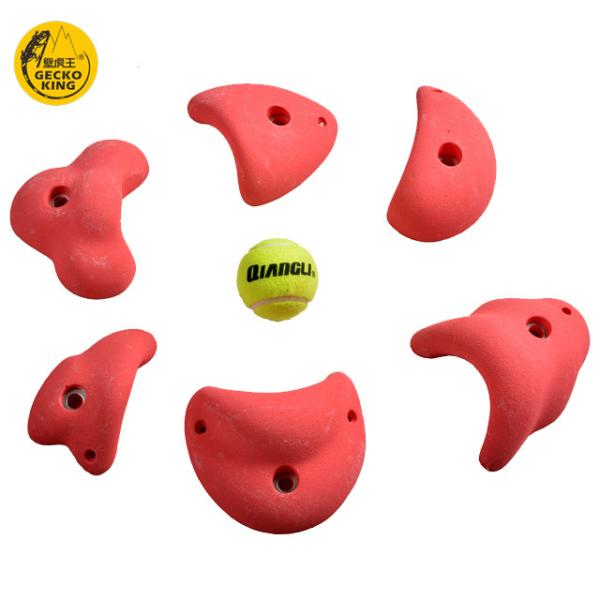 Max Capacity 100-500kg Completed Installation of Rock Climbing Wall Holds