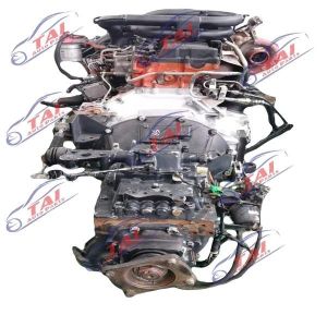 Automotive Diesel Engine Used Complete 6HL1T Engine With Gearbox For Isuzu
