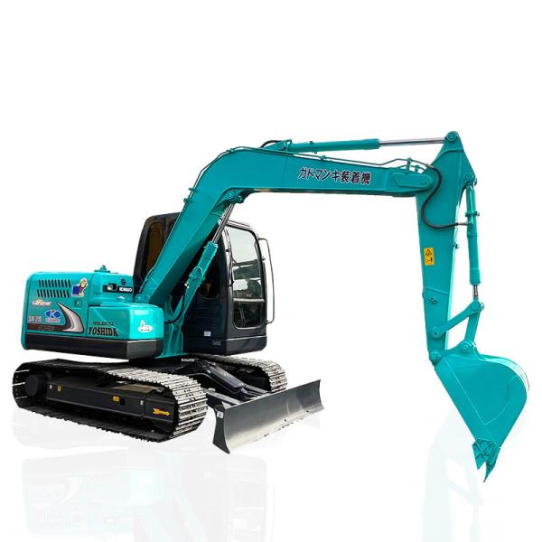 Used Kobelco SK75 Excavator Original ISUZU Engine 42kw Second Hand Kobelco