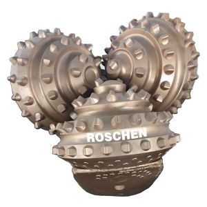 China Tricone bit 9 7/8 inch Tricone roller rock drill bits used SECOROC COP44 DTH Hammer for Codelco Mining Drilling on sale