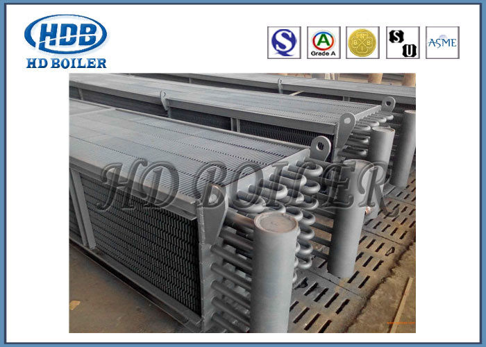 Coal Fired CFB Boiler Economizer Water Heat H Finned Tube / Spiral Finned Tube